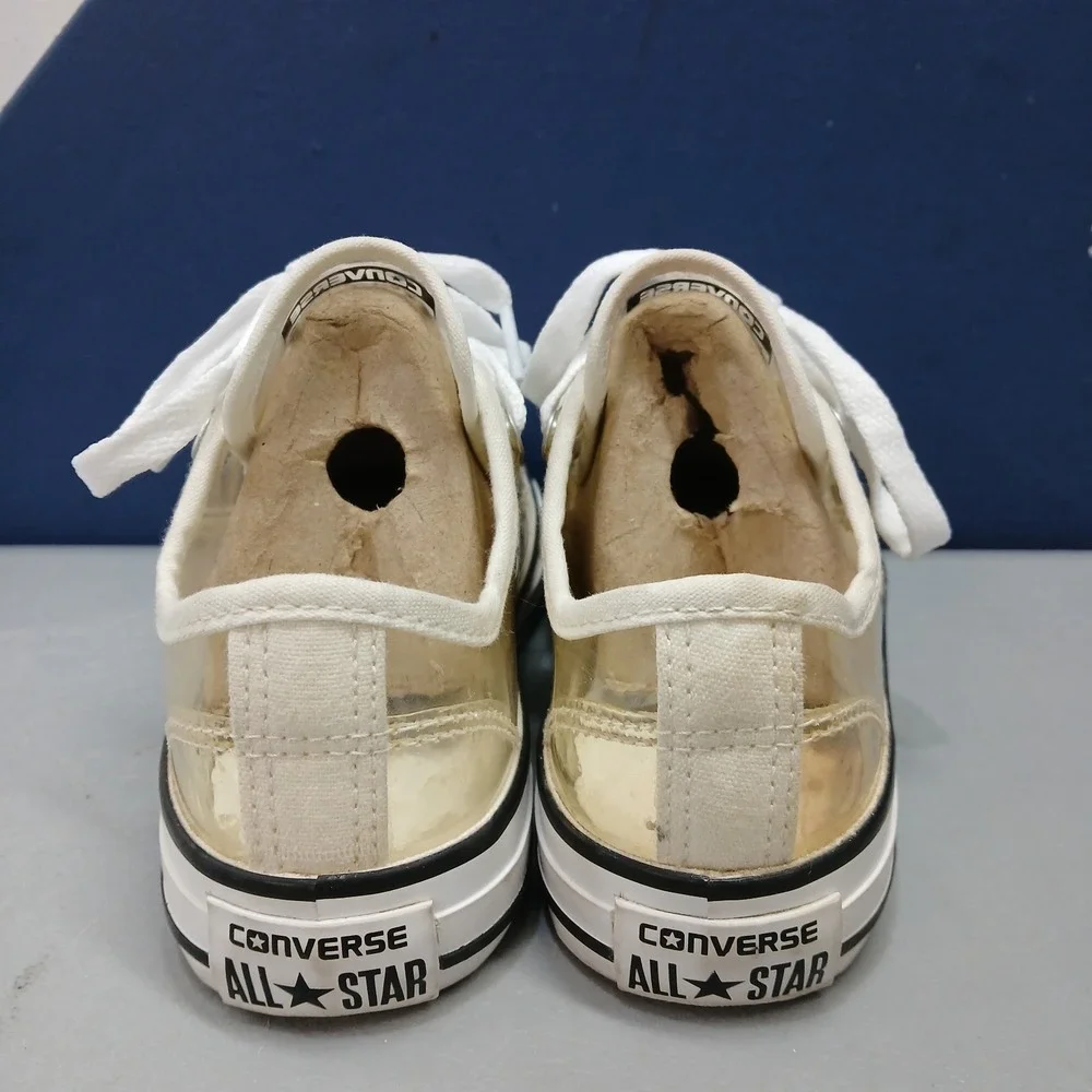 Converse Chuck Taylor All Star Sneakers Youth US 1 Transparent Synthetic 348633C